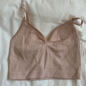Anthropologie Pink Bralette